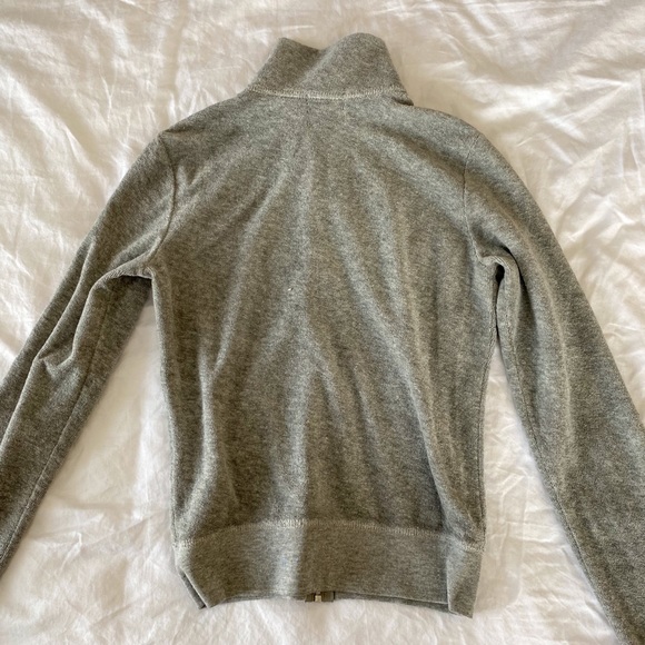 2/$40💜 CLOSET CLEAN OUT: Juicy Couture full-zip sweater - Picture 5 of 5
